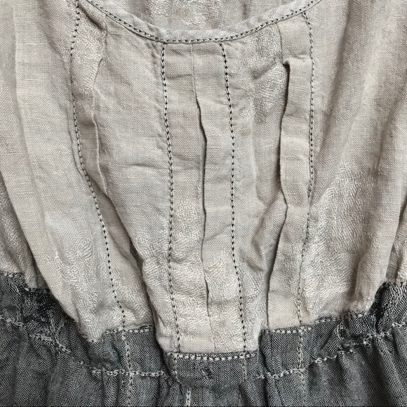 Nurture Beige Gray Linen Dress, EUC, S - Picture 9 of 14